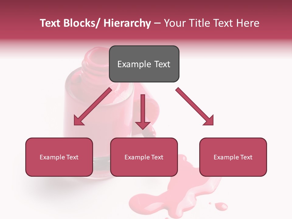 Background Makeup Nail PowerPoint Template