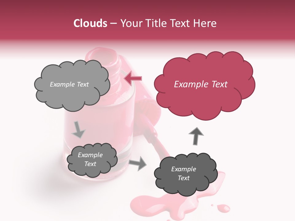 Background Makeup Nail PowerPoint Template