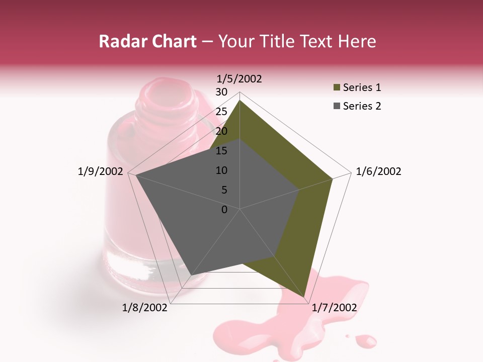 Background Makeup Nail PowerPoint Template