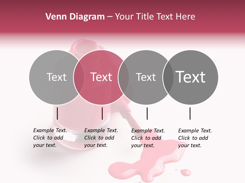 Background Makeup Nail PowerPoint Template