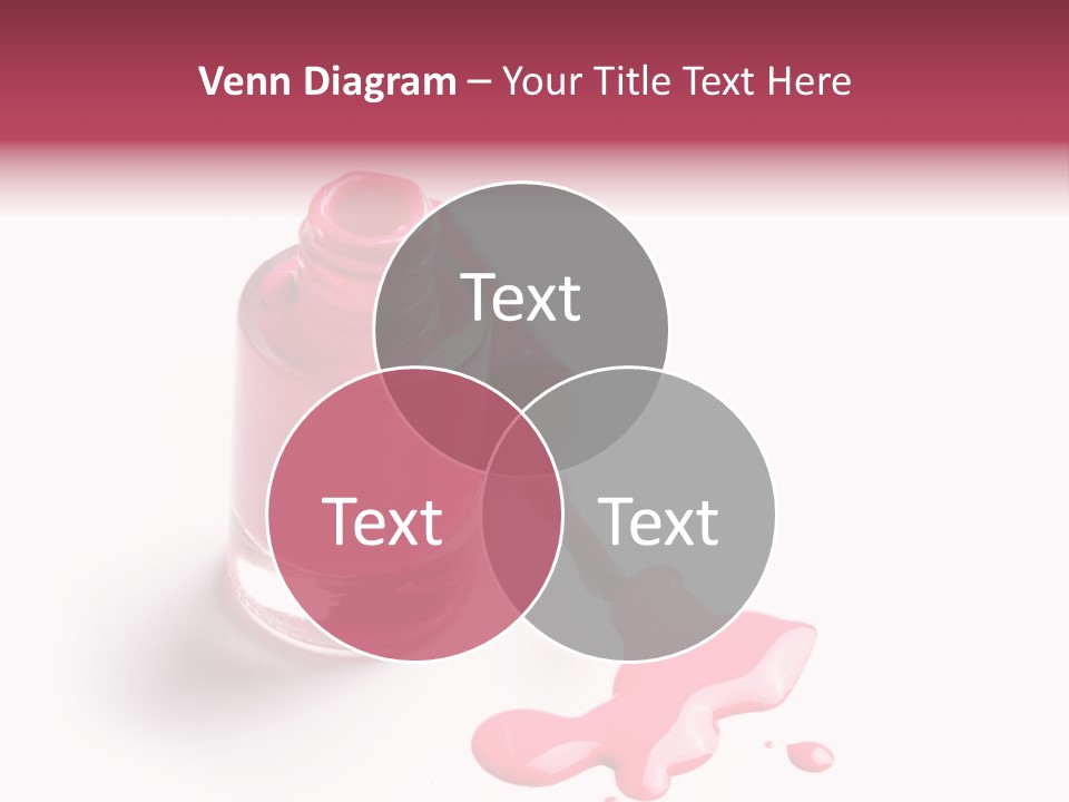 Background Makeup Nail PowerPoint Template
