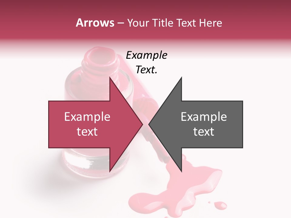 Background Makeup Nail PowerPoint Template