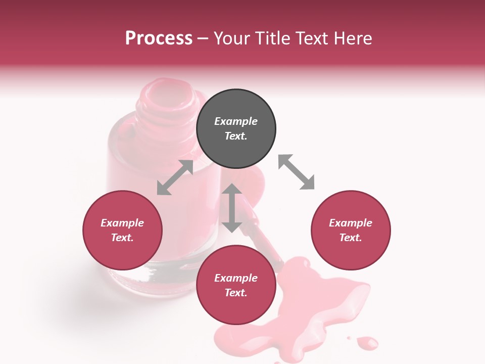 Background Makeup Nail PowerPoint Template