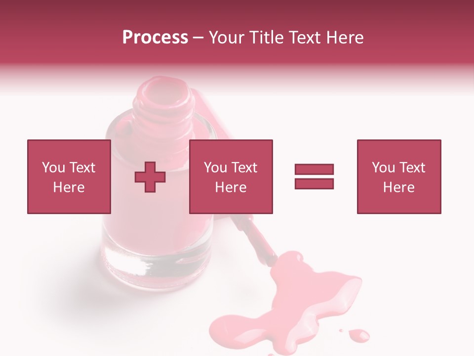 Background Makeup Nail PowerPoint Template