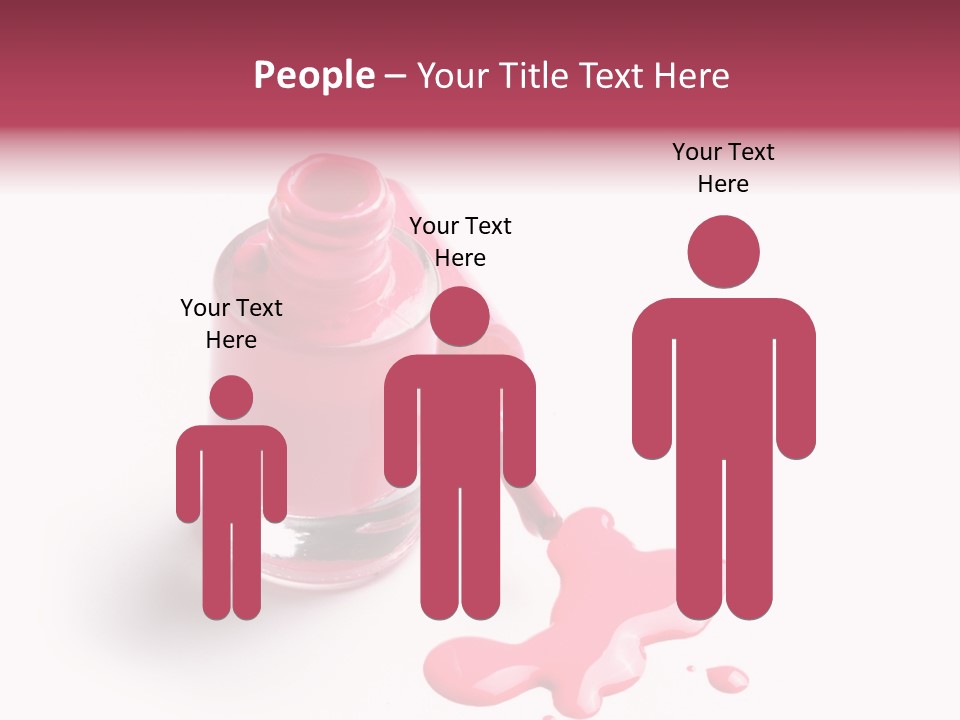 Background Makeup Nail PowerPoint Template