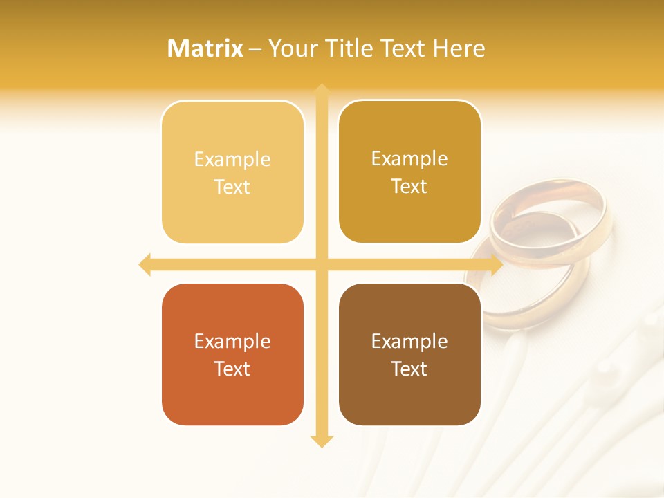 Wedding Copy Jewelry PowerPoint Template