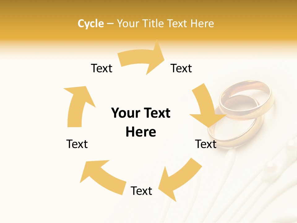 Wedding Copy Jewelry PowerPoint Template