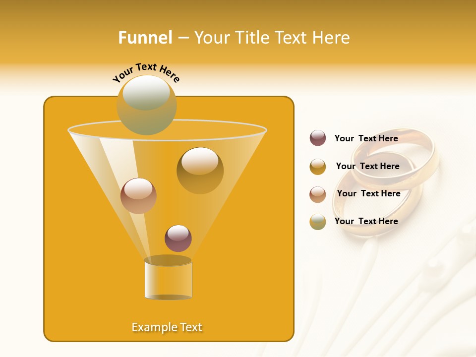 Wedding Copy Jewelry PowerPoint Template