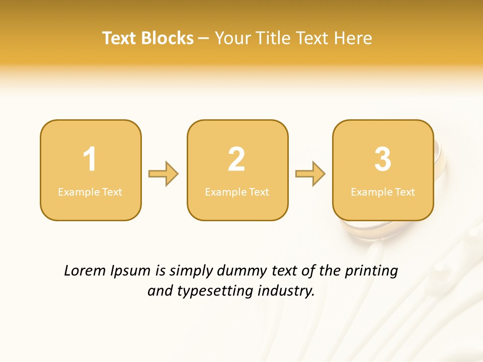 Wedding Copy Jewelry PowerPoint Template