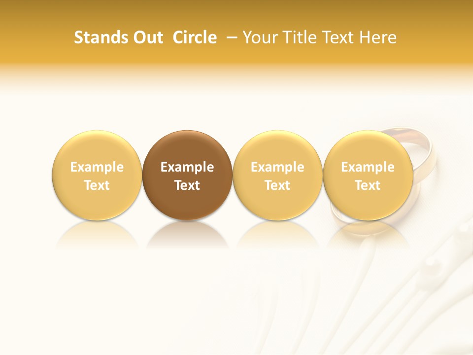 Wedding Copy Jewelry PowerPoint Template