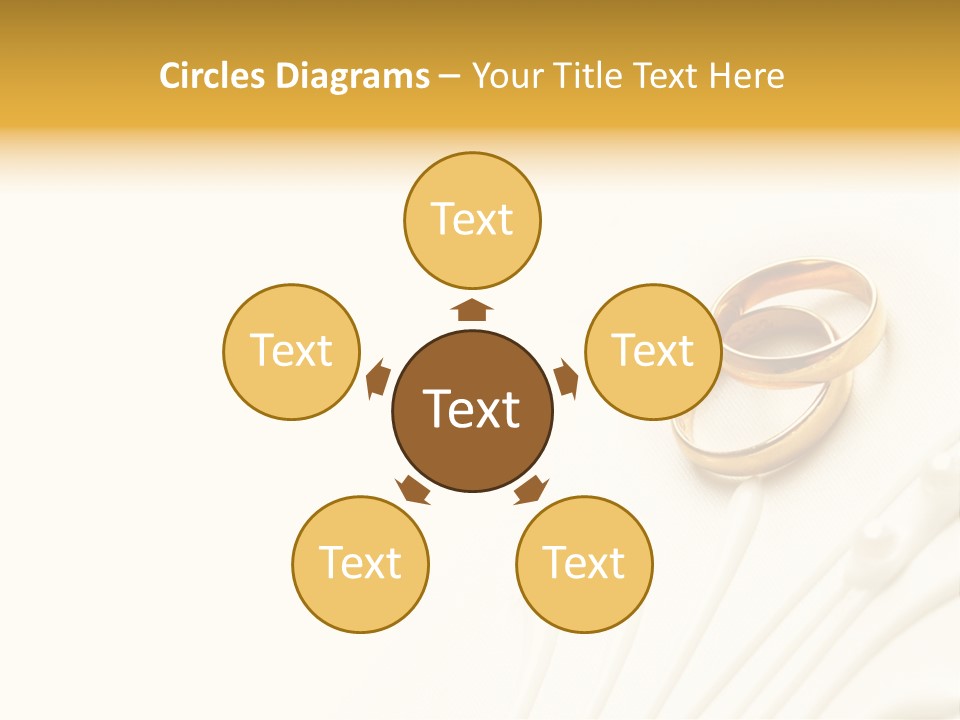 Wedding Copy Jewelry PowerPoint Template