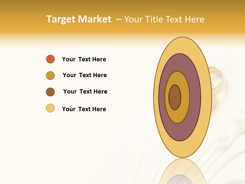 Wedding Copy Jewelry PowerPoint Template