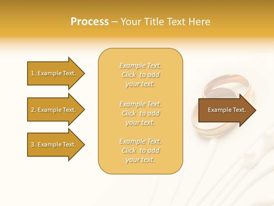 Wedding Copy Jewelry PowerPoint Template
