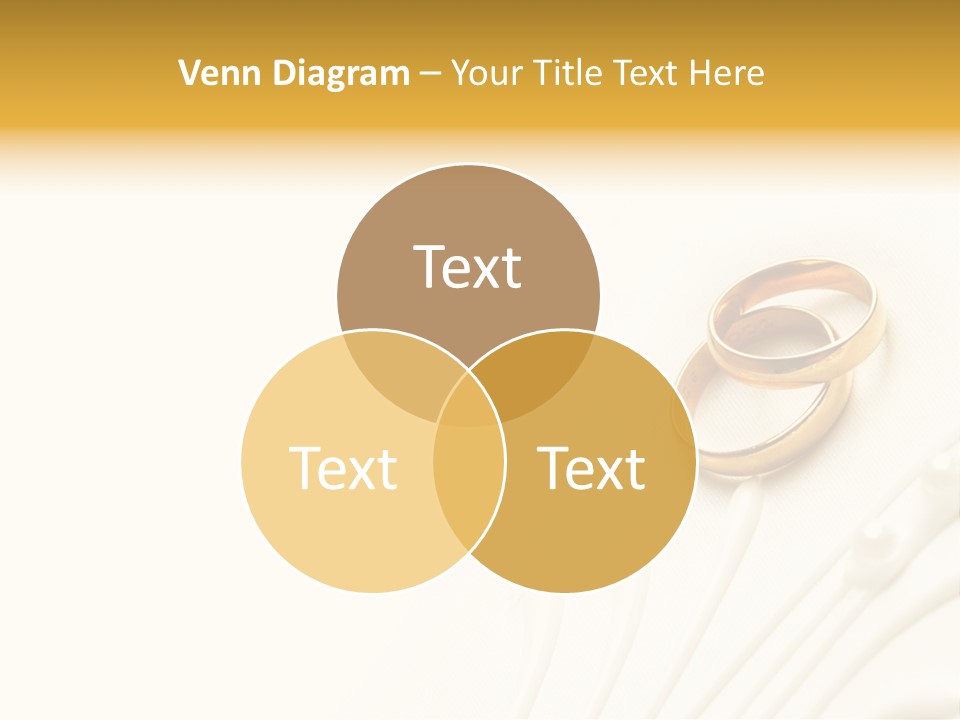 Wedding Copy Jewelry PowerPoint Template