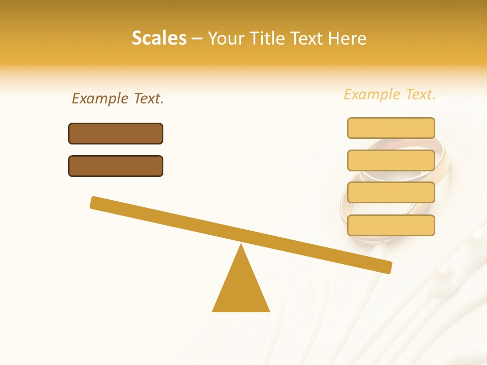 Wedding Copy Jewelry PowerPoint Template