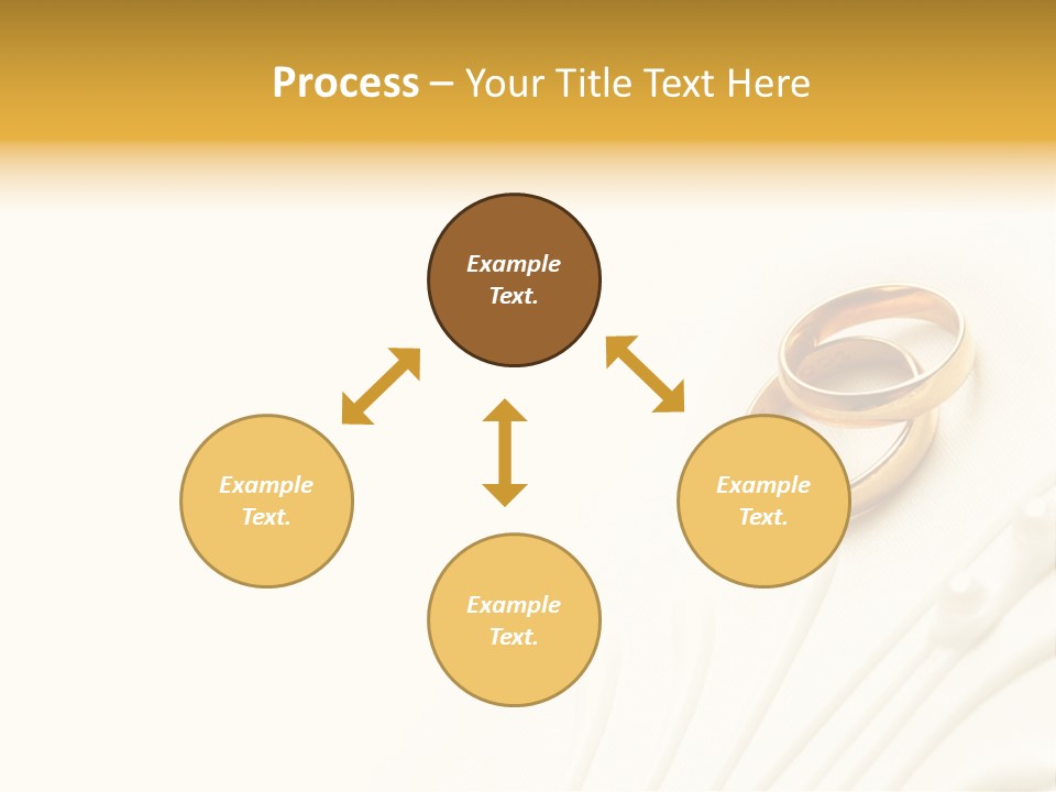 Wedding Copy Jewelry PowerPoint Template