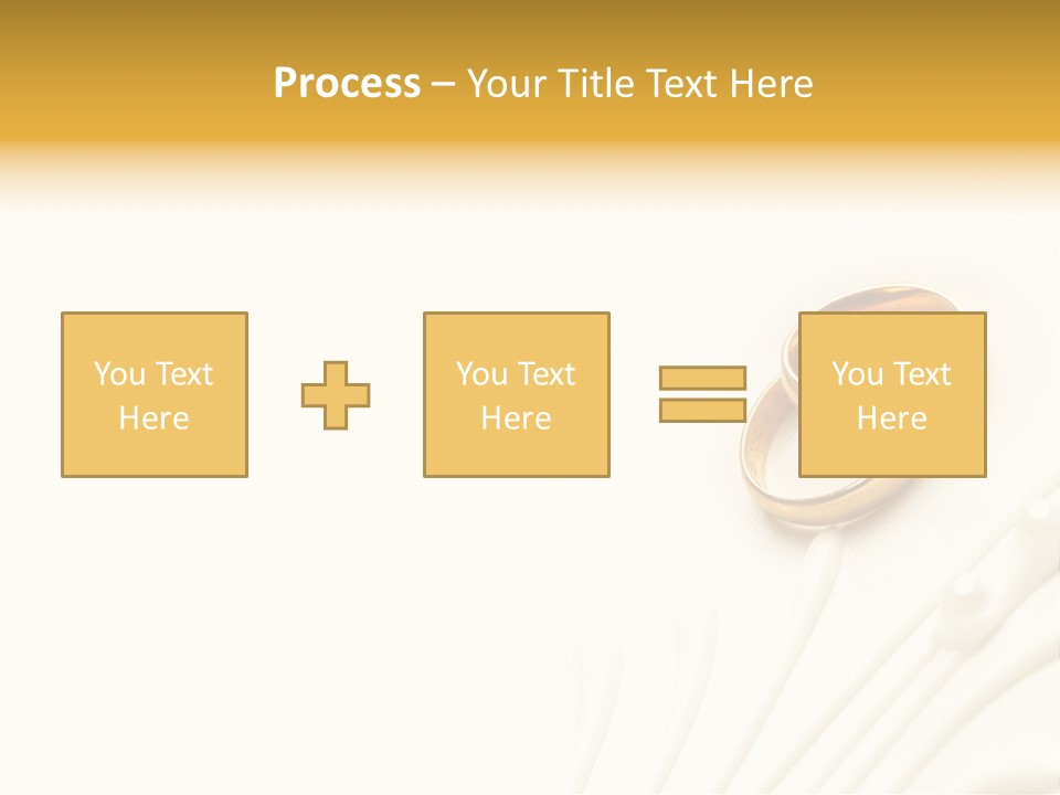 Wedding Copy Jewelry PowerPoint Template