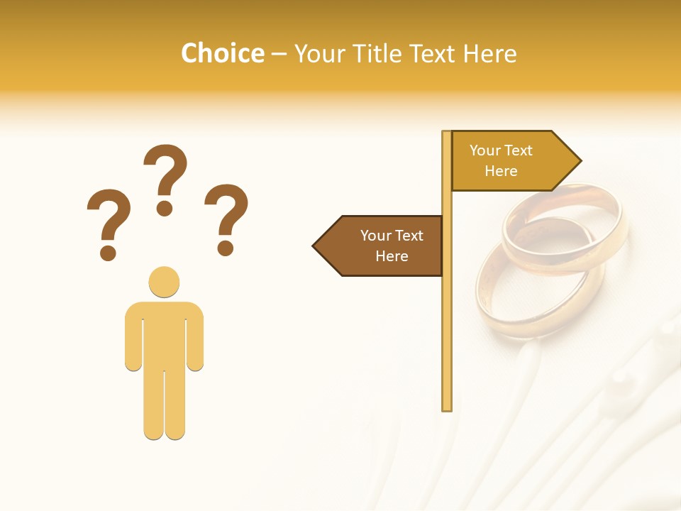 Wedding Copy Jewelry PowerPoint Template