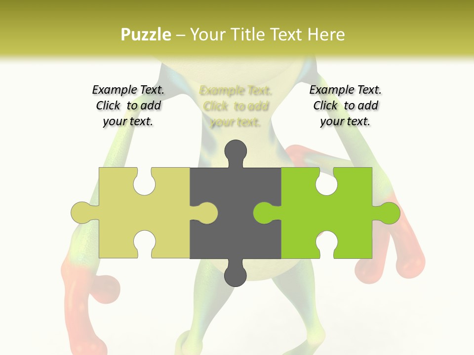 Sunglasses Amphibian Eye PowerPoint Template