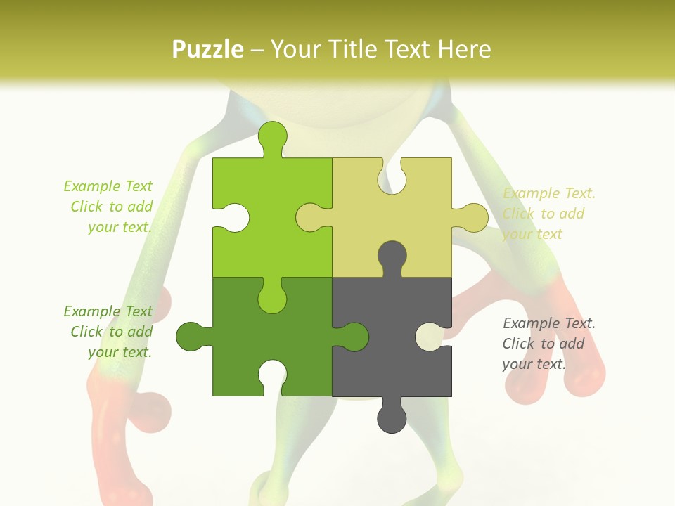 Sunglasses Amphibian Eye PowerPoint Template