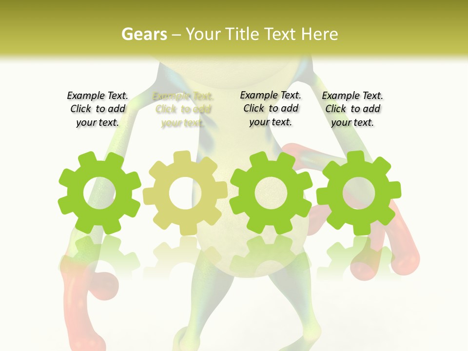 Sunglasses Amphibian Eye PowerPoint Template