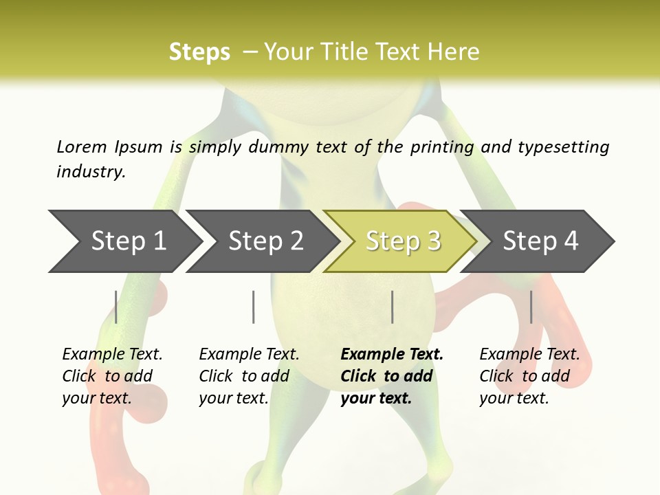 Sunglasses Amphibian Eye PowerPoint Template