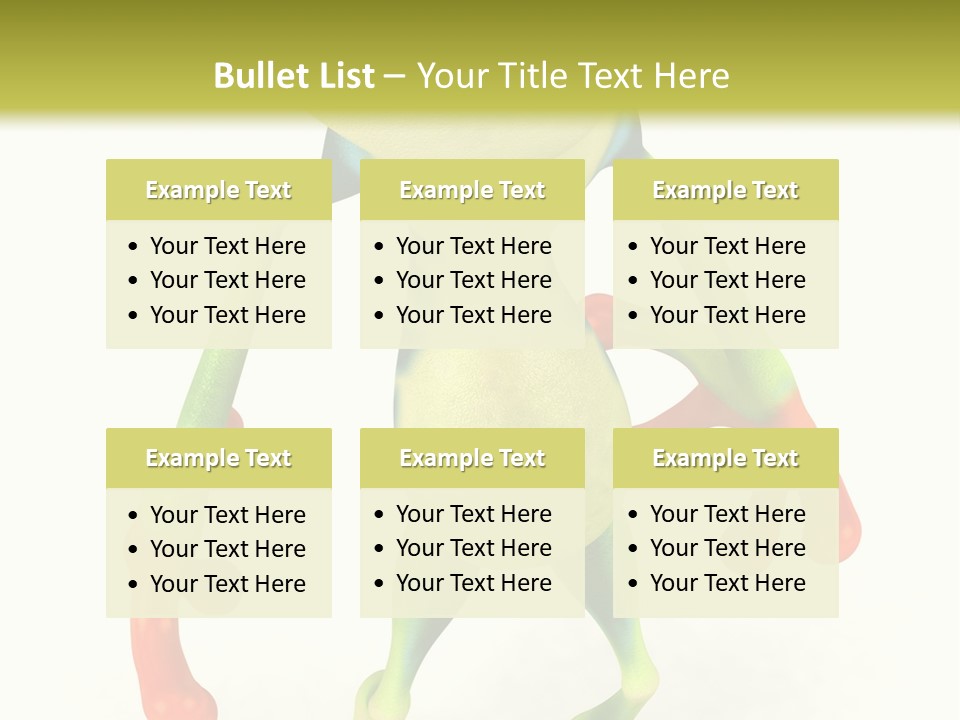 Sunglasses Amphibian Eye PowerPoint Template