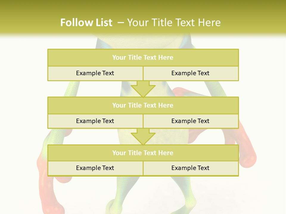 Sunglasses Amphibian Eye PowerPoint Template