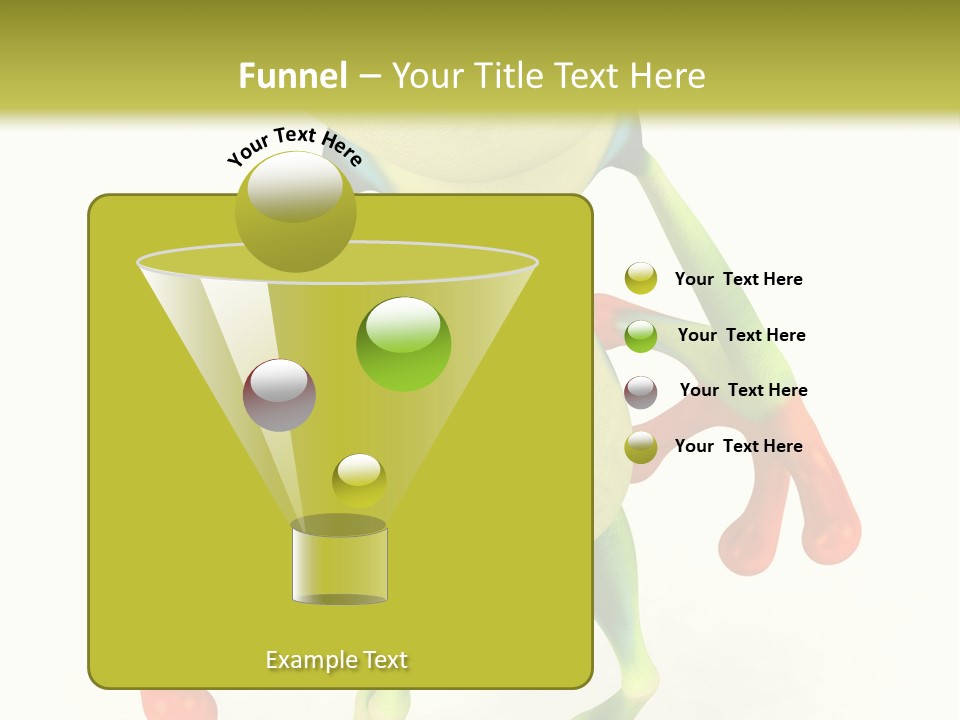 Sunglasses Amphibian Eye PowerPoint Template