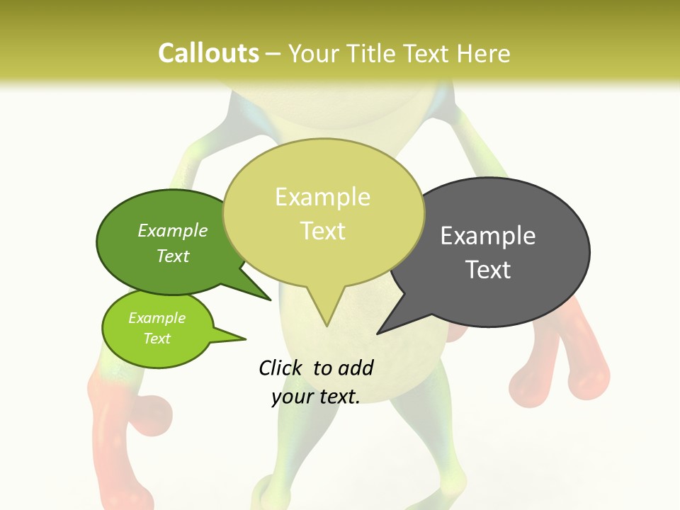 Sunglasses Amphibian Eye PowerPoint Template