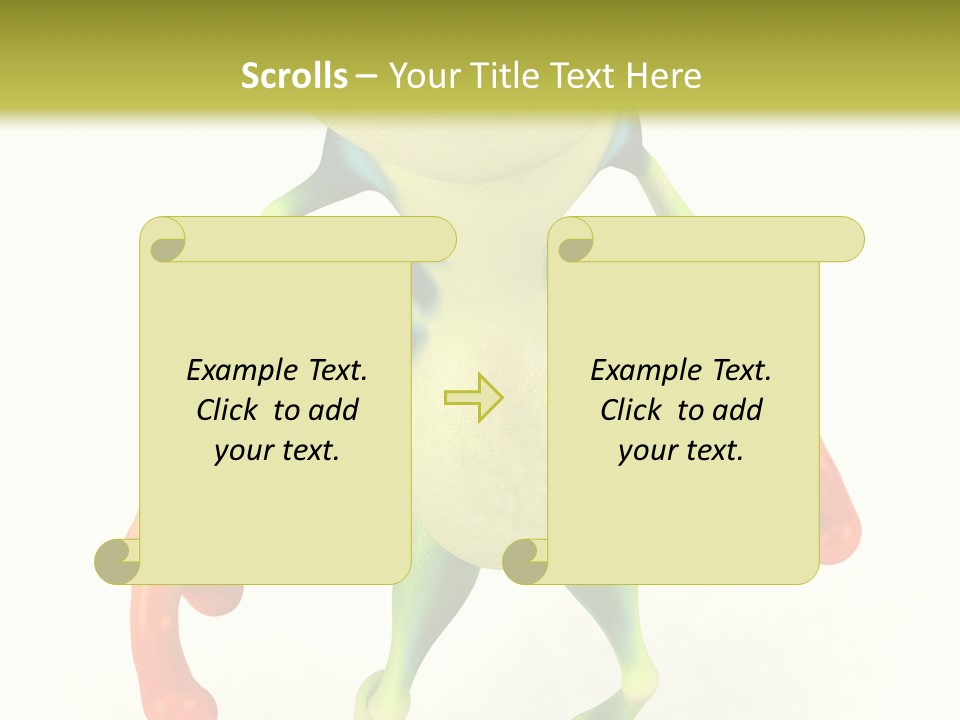 Sunglasses Amphibian Eye PowerPoint Template