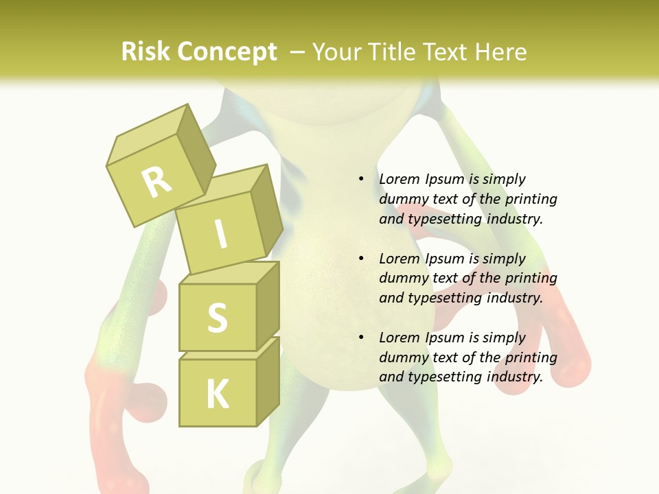 Sunglasses Amphibian Eye PowerPoint Template