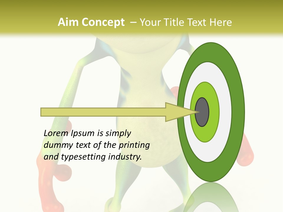 Sunglasses Amphibian Eye PowerPoint Template