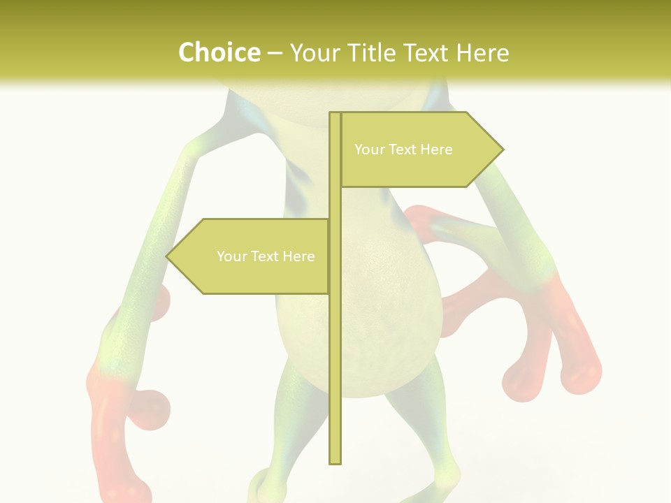 Sunglasses Amphibian Eye PowerPoint Template