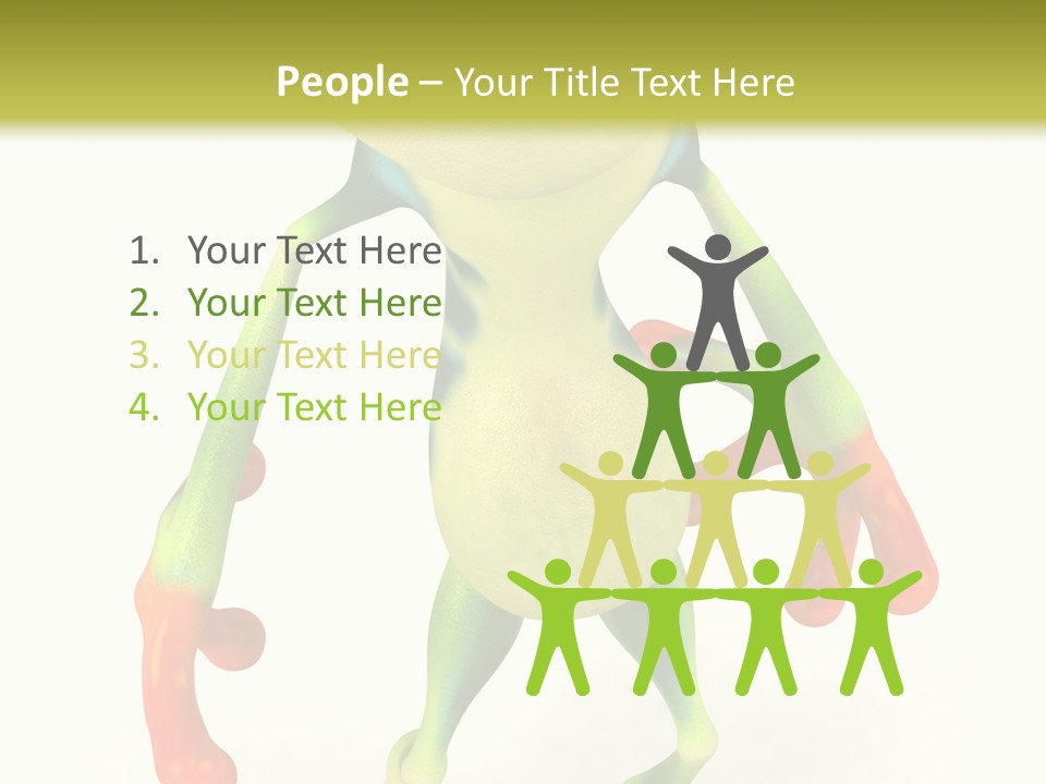 Sunglasses Amphibian Eye PowerPoint Template