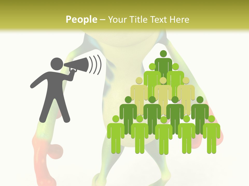 Sunglasses Amphibian Eye PowerPoint Template