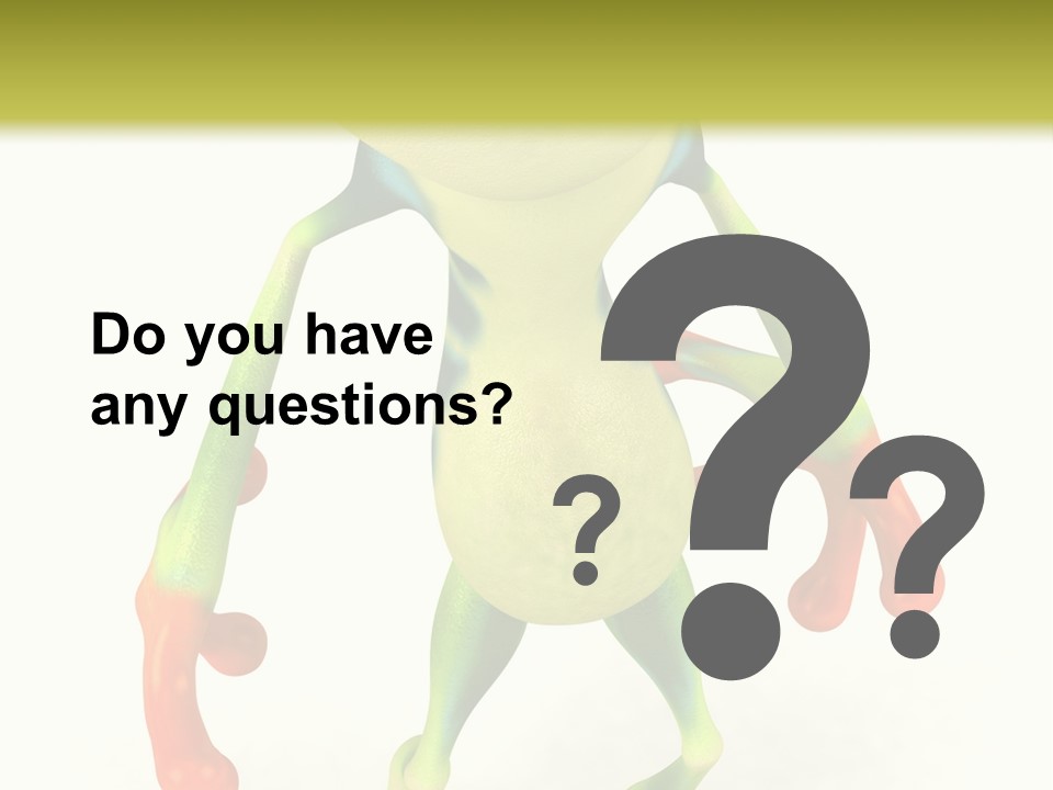 Sunglasses Amphibian Eye PowerPoint Template