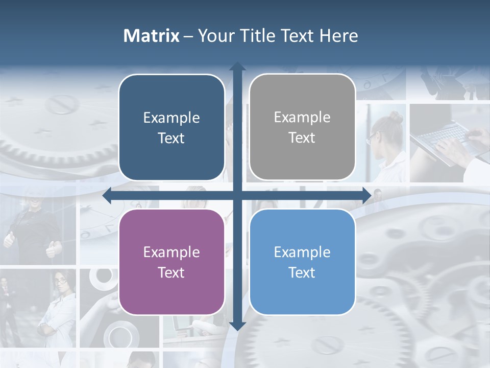 Female Human Finance PowerPoint Template