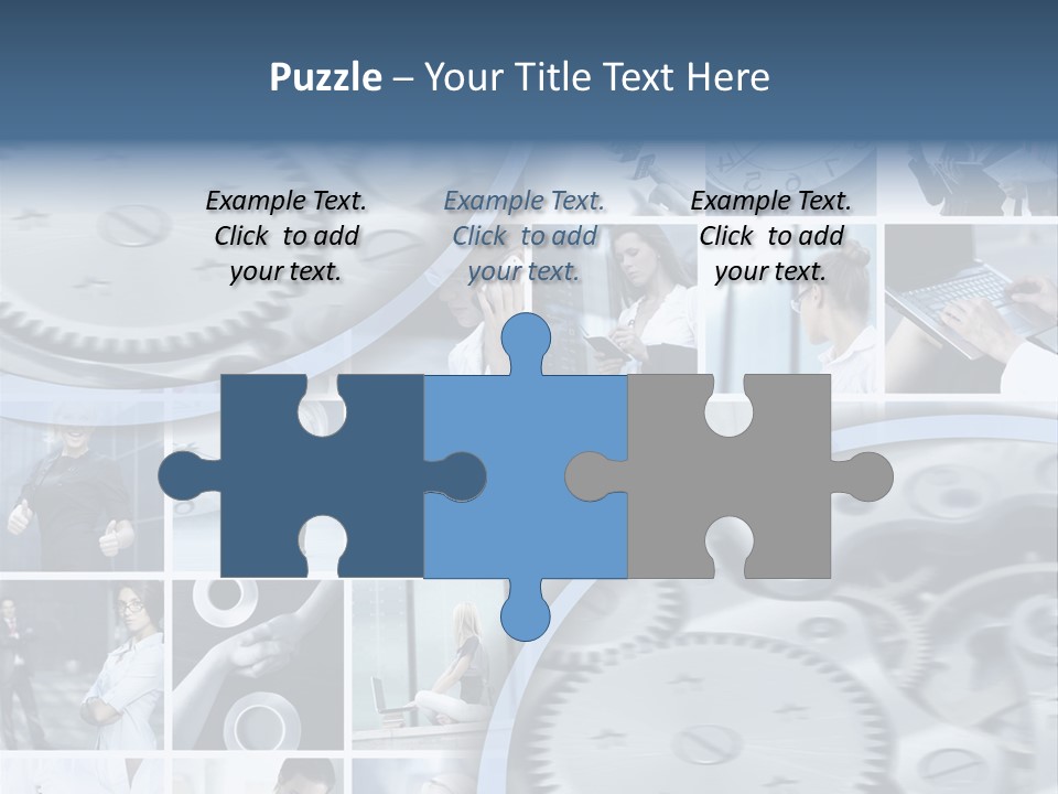 Female Human Finance PowerPoint Template