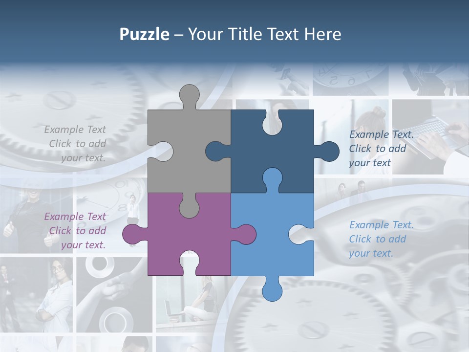 Female Human Finance PowerPoint Template