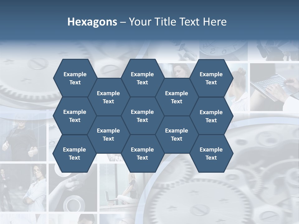 Female Human Finance PowerPoint Template