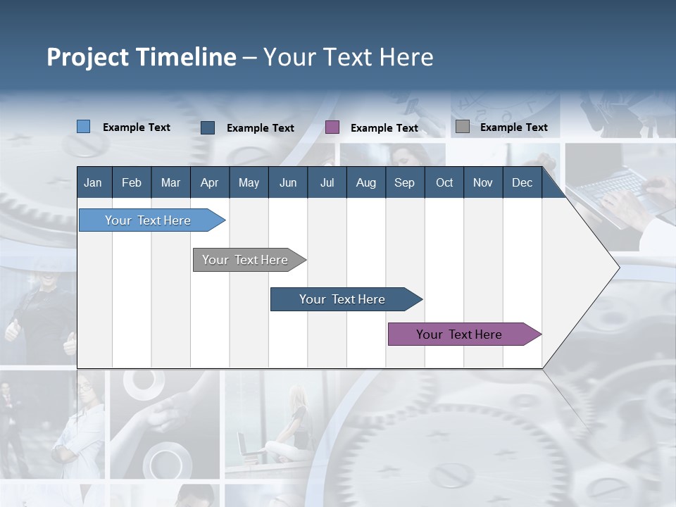 Female Human Finance PowerPoint Template