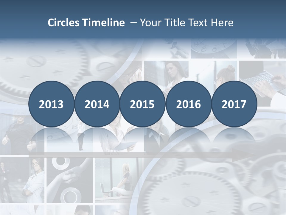 Female Human Finance PowerPoint Template