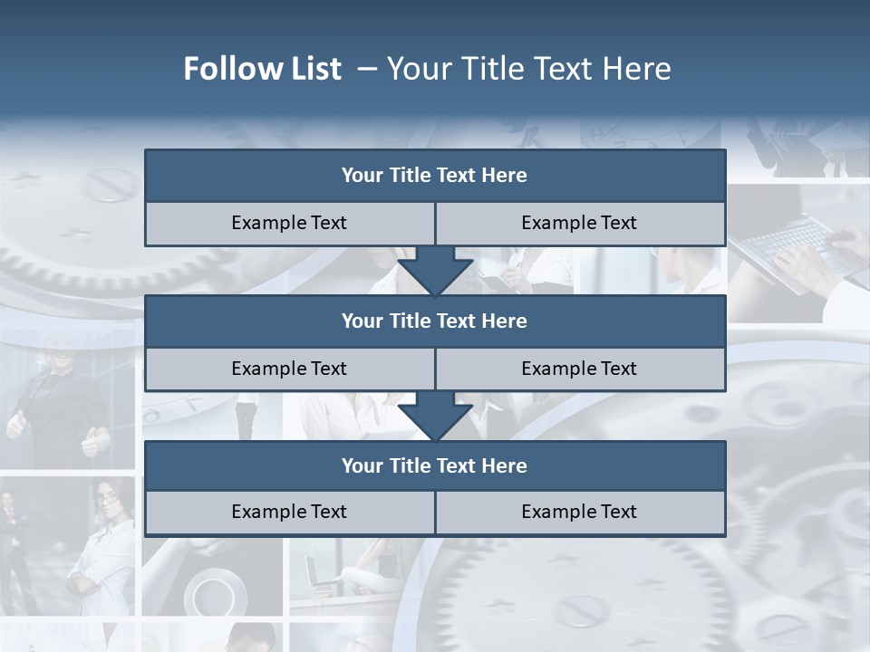 Female Human Finance PowerPoint Template