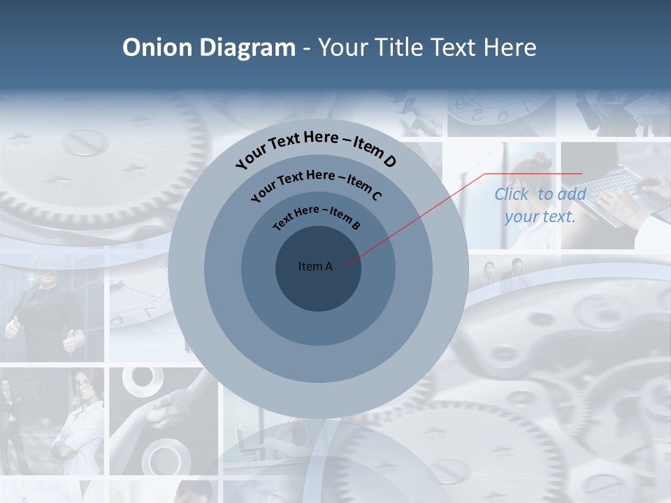 Female Human Finance PowerPoint Template