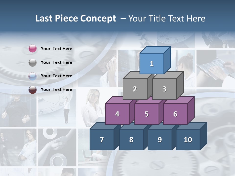 Female Human Finance PowerPoint Template