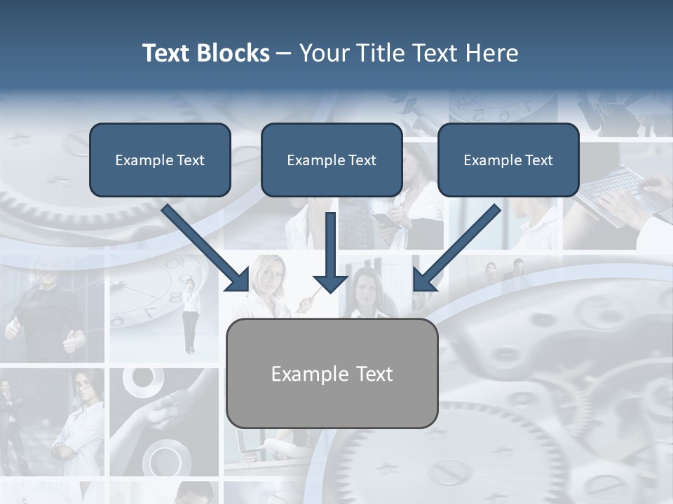 Female Human Finance PowerPoint Template