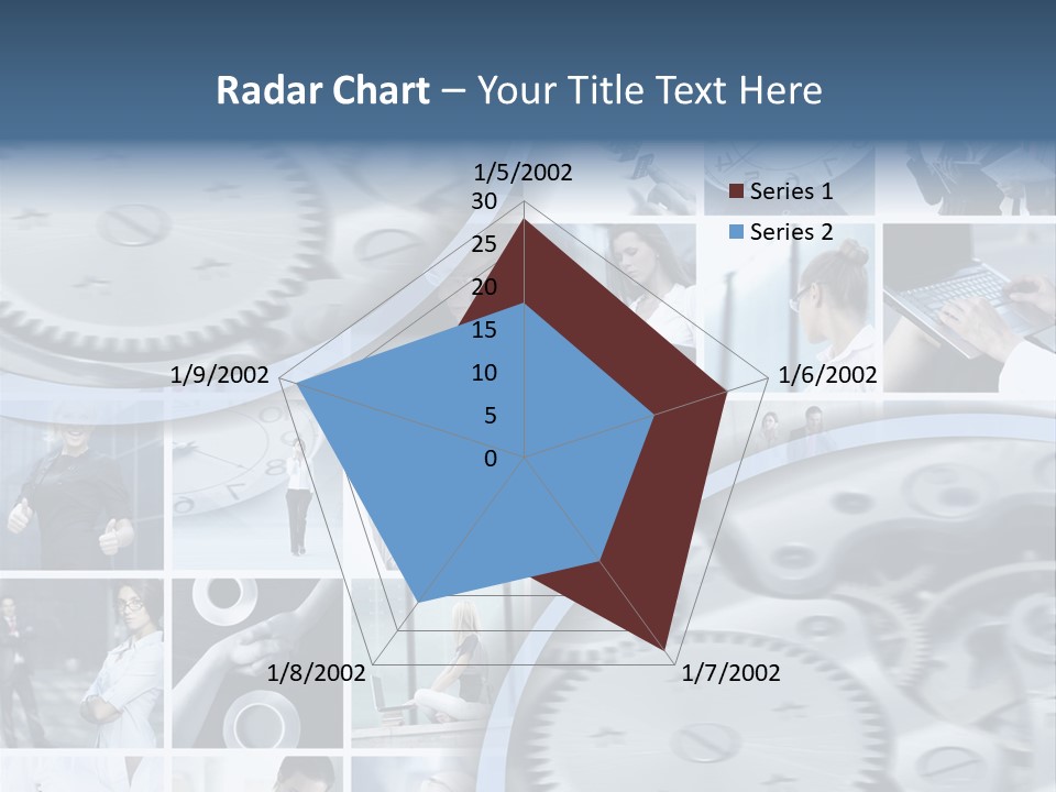Female Human Finance PowerPoint Template