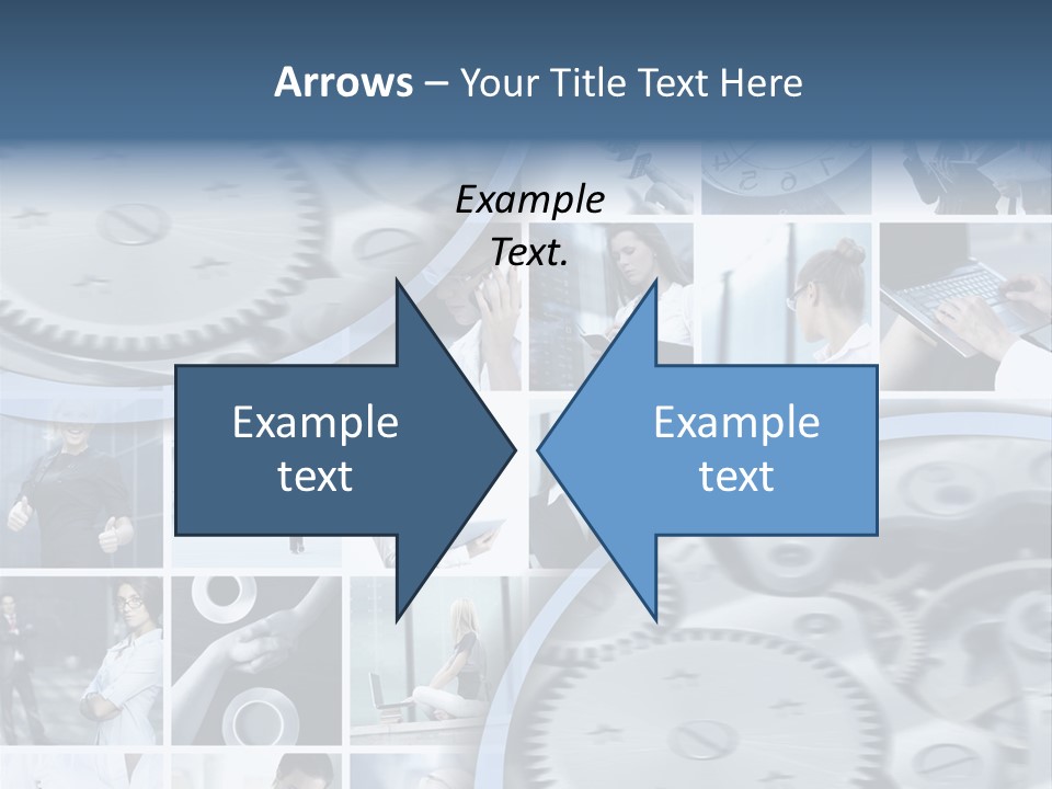 Female Human Finance PowerPoint Template