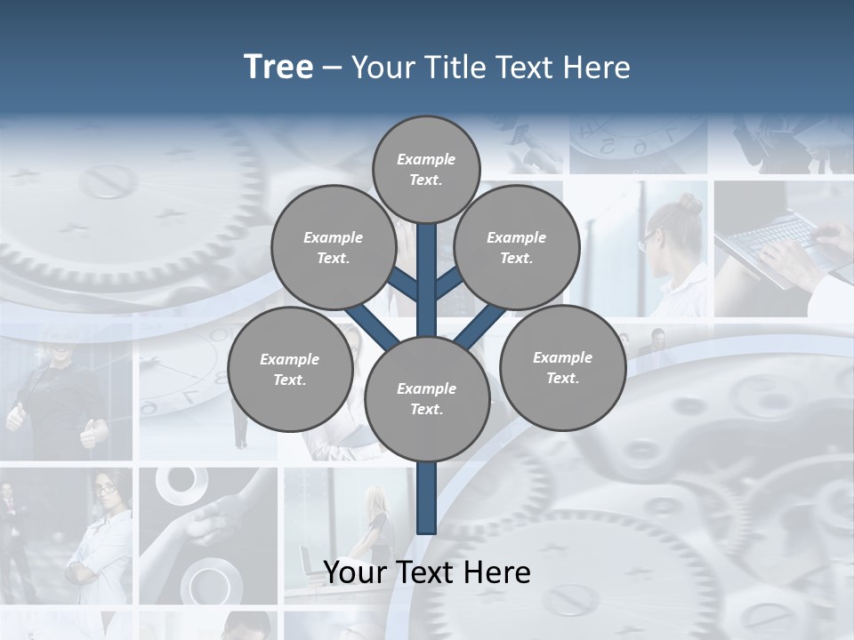 Female Human Finance PowerPoint Template